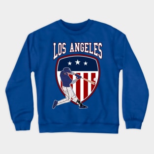 LOS ANGELES BASEBALL | CASUAL | 2 SIDED Crewneck Sweatshirt